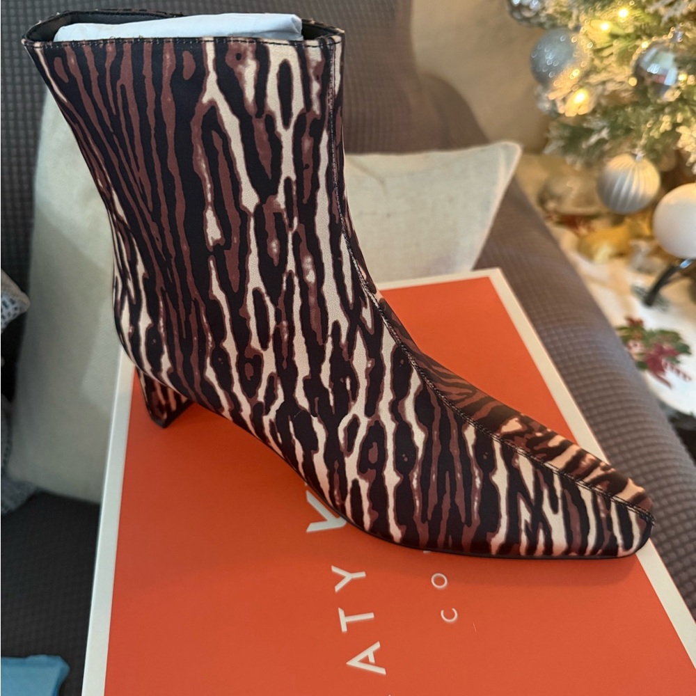 Katy Perry Collections Zebra Print Ankle Boots